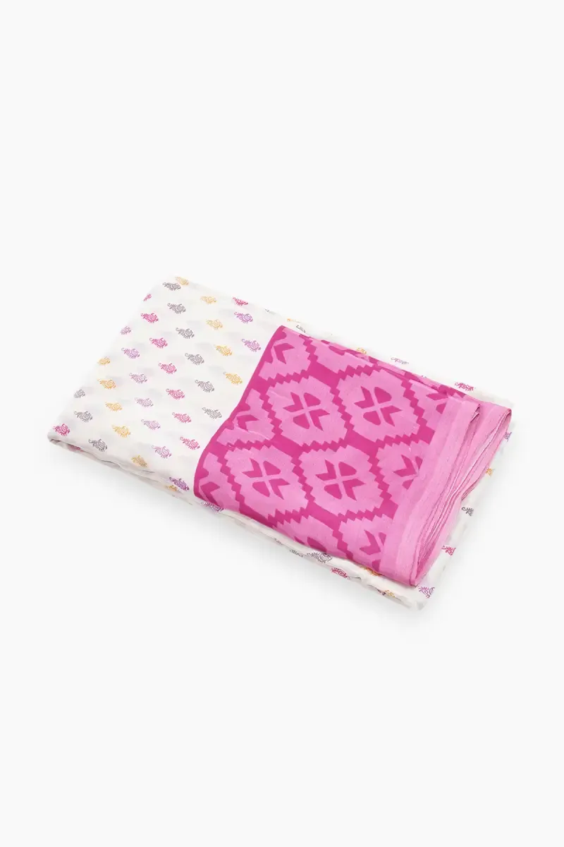Synthetic Printed Saree for Women