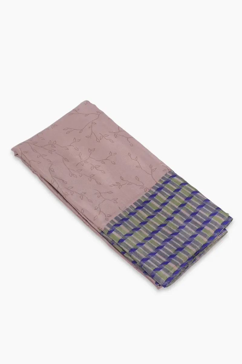 Synthetic Botanical Printed Saree for Women