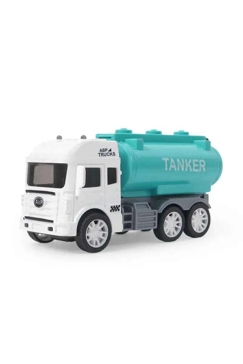 Tanker Friction Powered Toy (Aqua)  032326AQUTAN