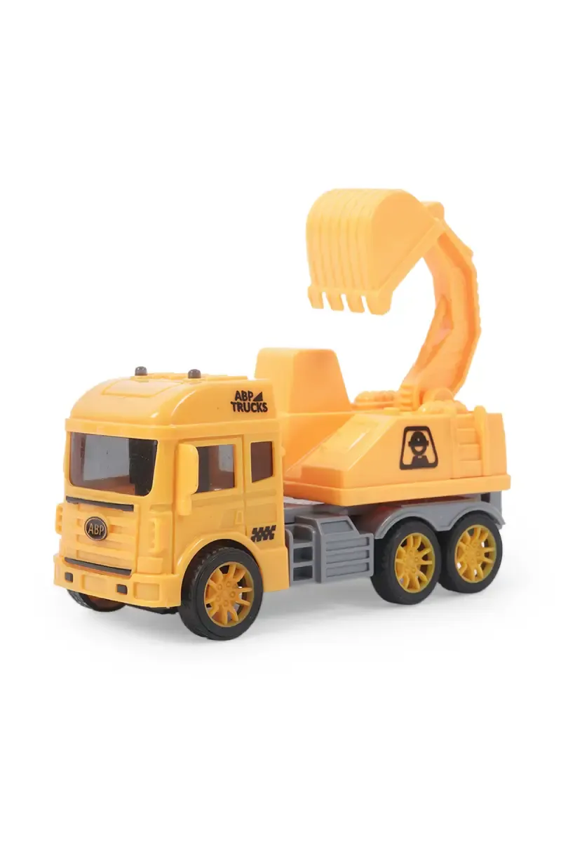 Excavator Friction Powered Toy (Yellow)  032326YELEXC
