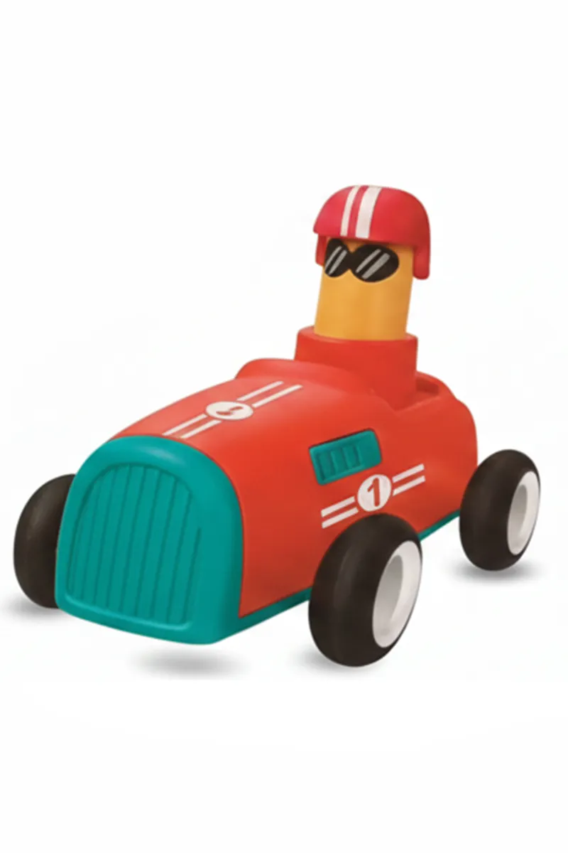 Cartoon Racing Car Press & Go Toy Toy for Kids – (Red)