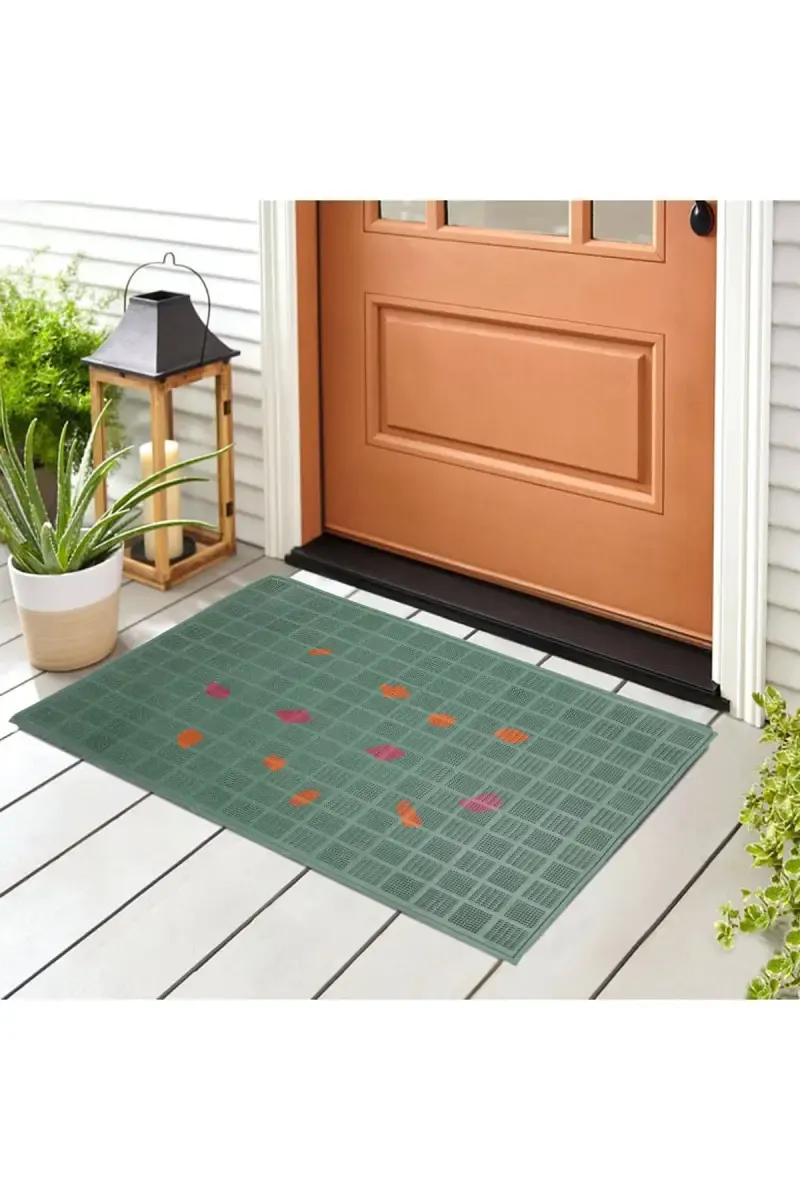 Rubber Door Mat - 60 x 40 Cm 032396GRE1