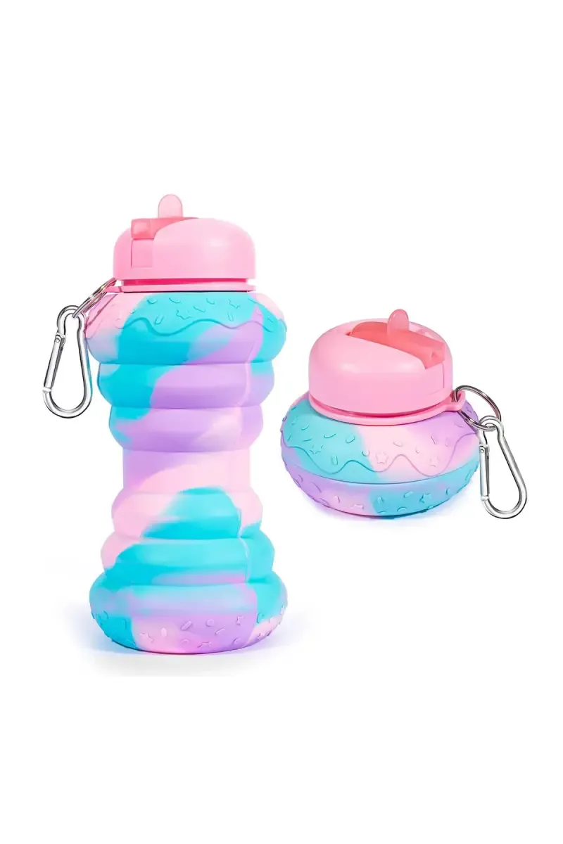 Silicone Foldable Water Bottle - 100ml 032420PIN100ML