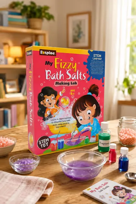 My Fizzy Bath Salts Making Lab Kit