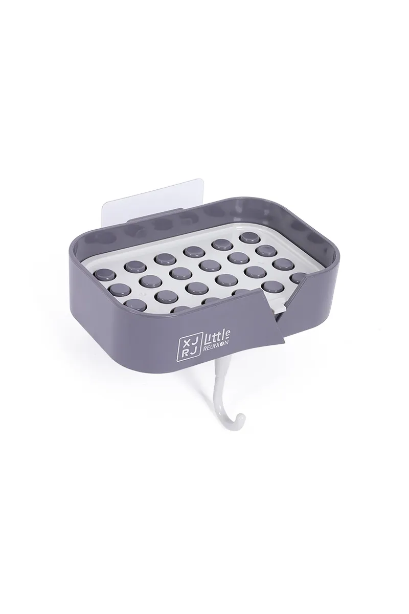 Plastic Wall Mounted Soap Case - 032511GREPLA