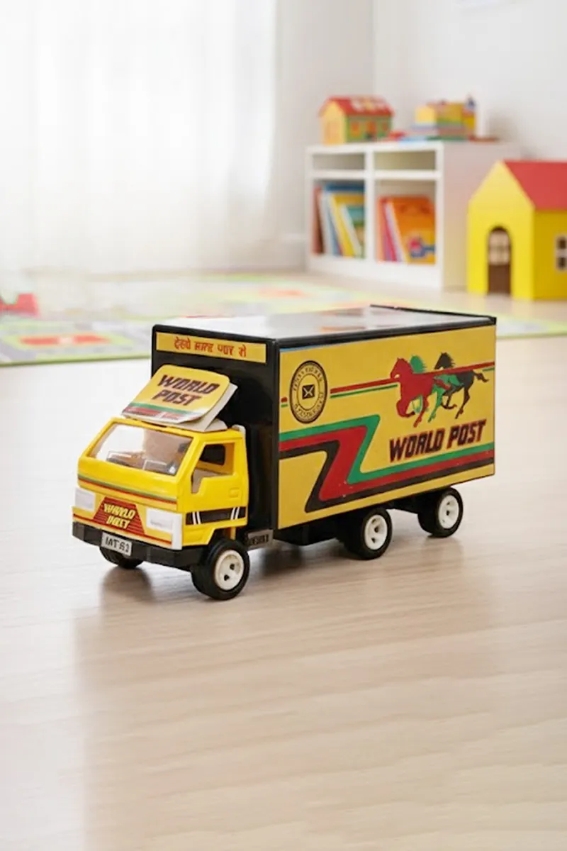 Kids World Post Toy Truck – Courier & Cargo Delivery