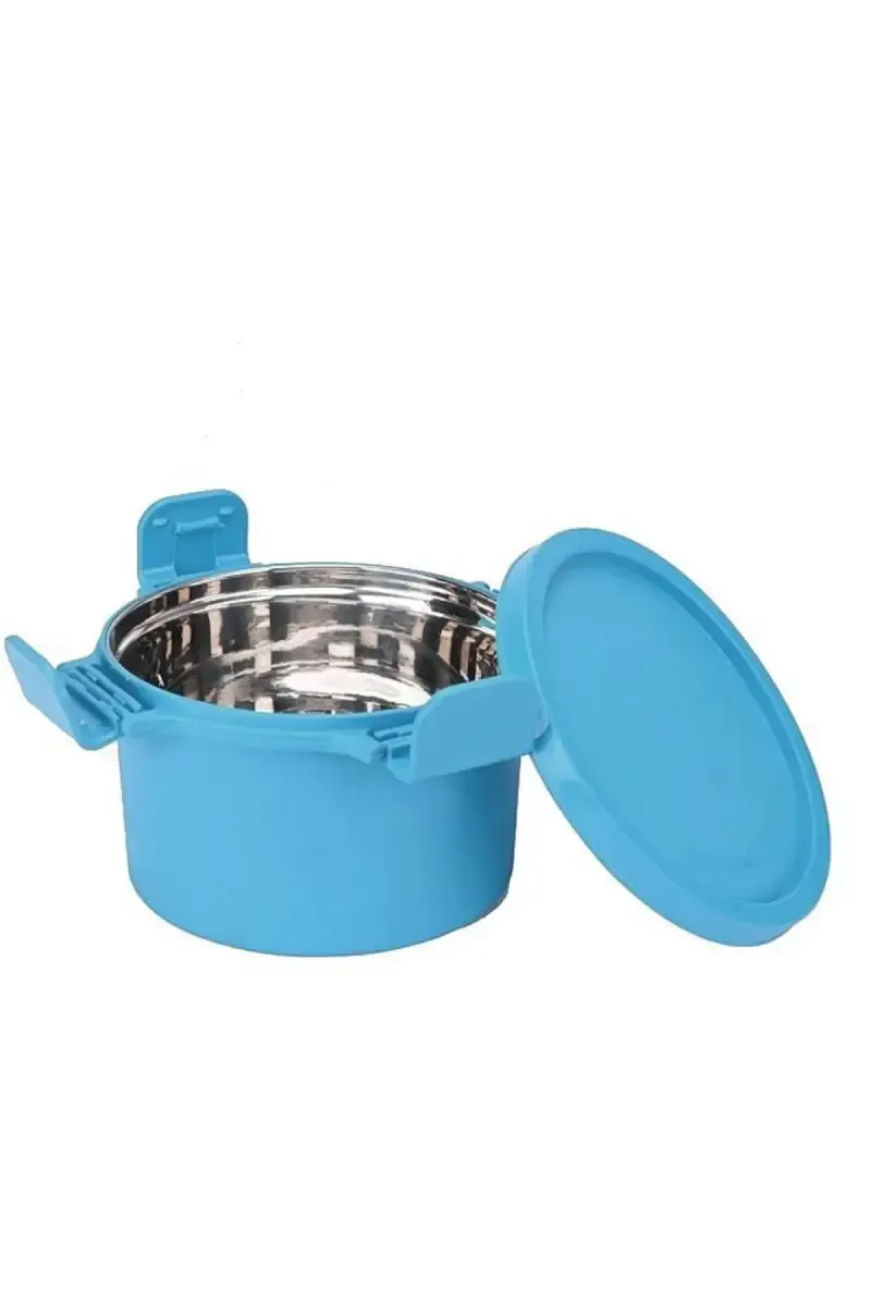 Signoraware Plastic & Stainless Steel Container - 500 ML