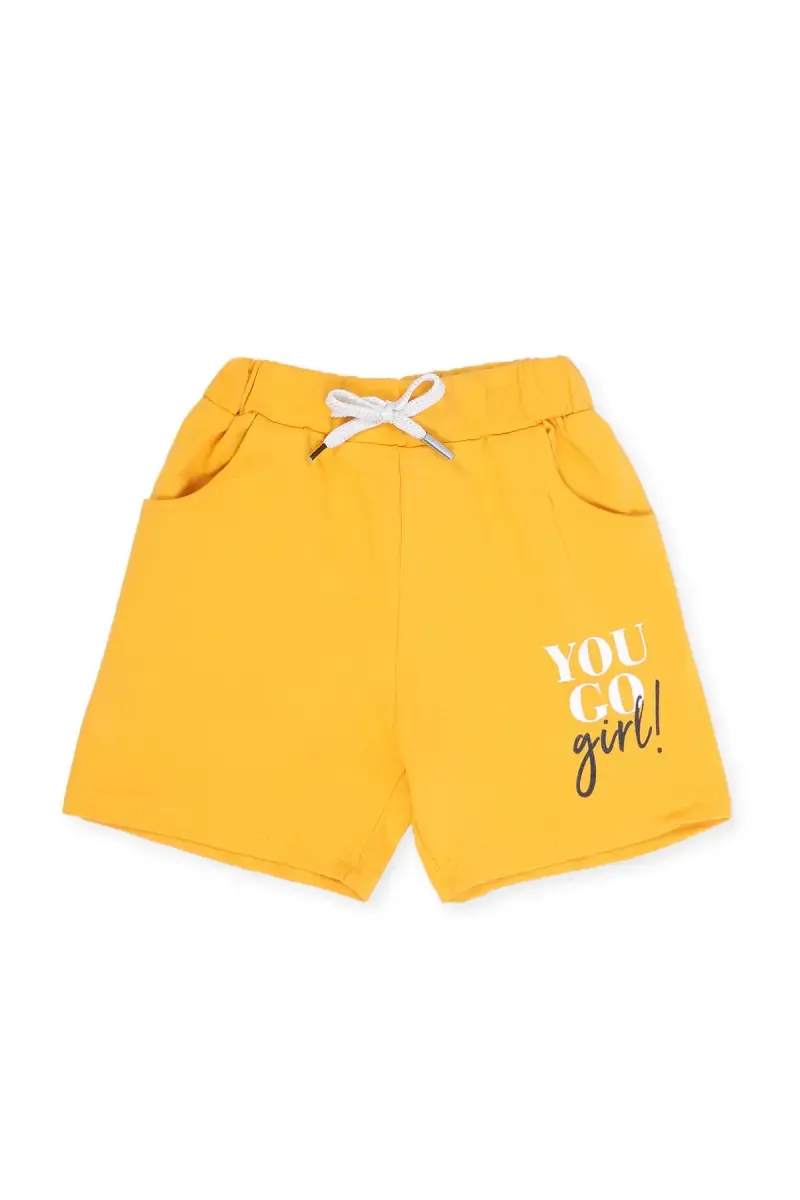 Cotton Printed Shorts for Girls