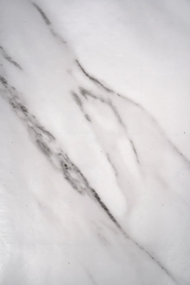 Vinyl Marble Pattern Waterproof Wallpaper, Grey - 3 Mtr / 45 Cm