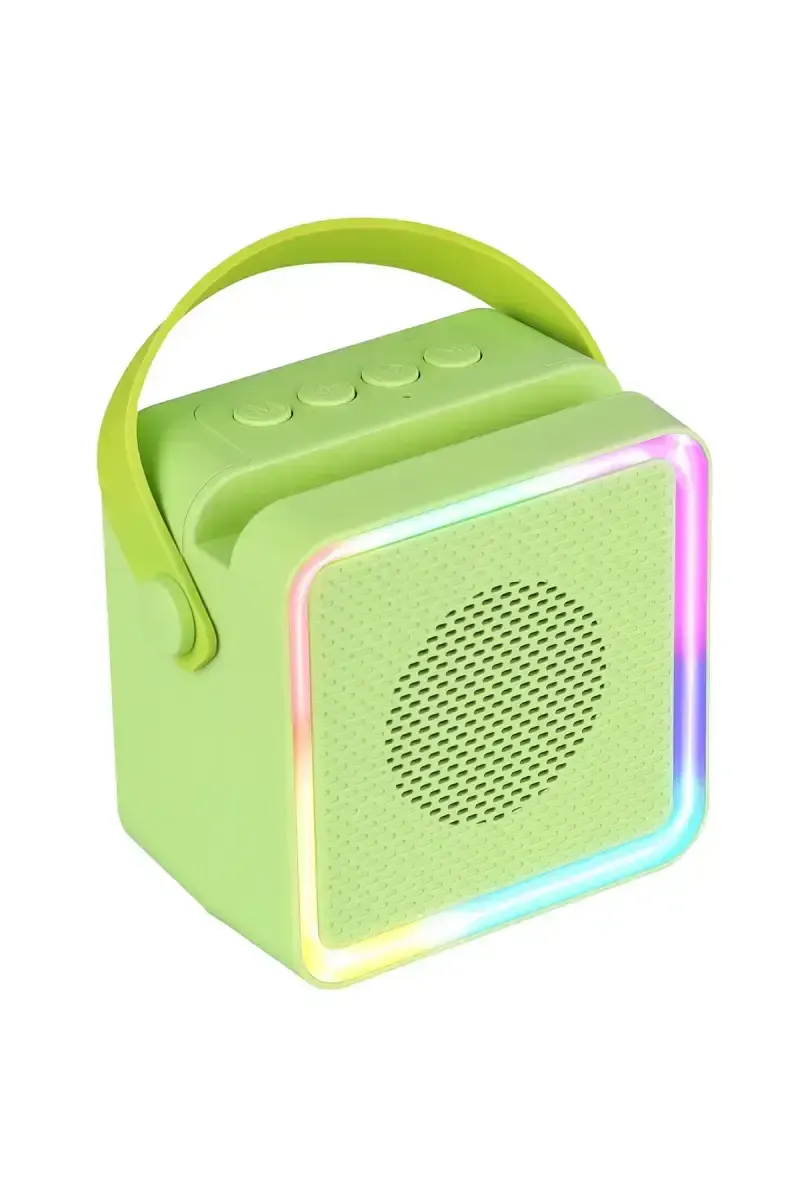Zebronics County 8 8 W Wireless Bluetooth Speaker with Upto 7 Hrs Playtime, 8 RGB Modes, Carry Strap (Green) 032670COU8GRE