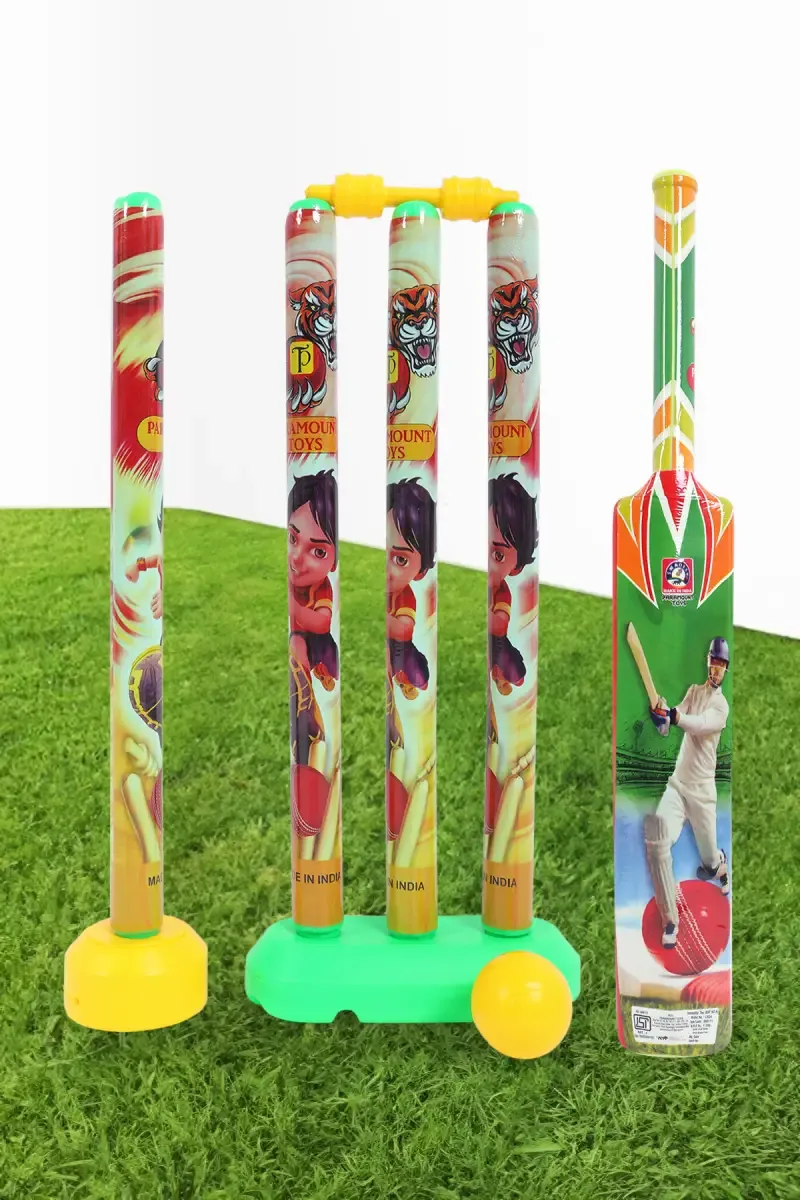 Champion League Cricket Play Set (Yellow)