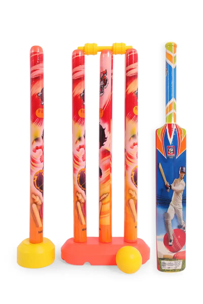 Champion League Cricket Play Set (Yellow)