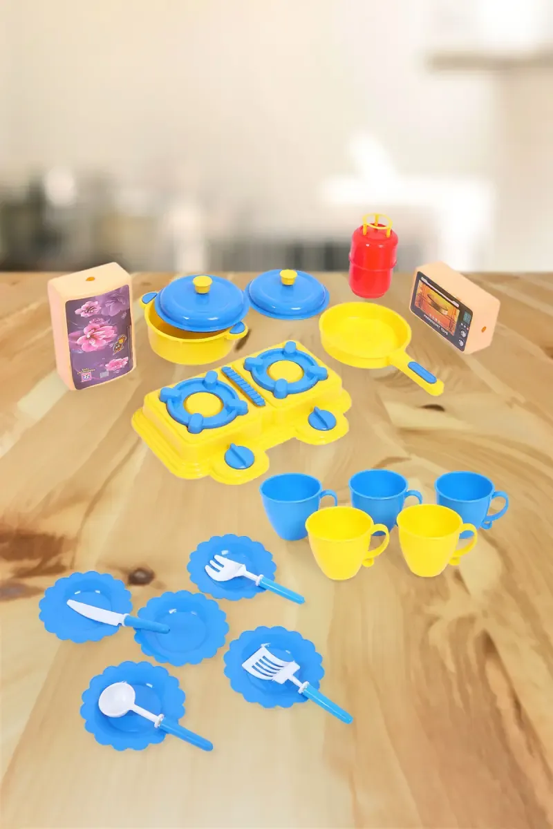 Kitchen Play Set for Kids - 20pc