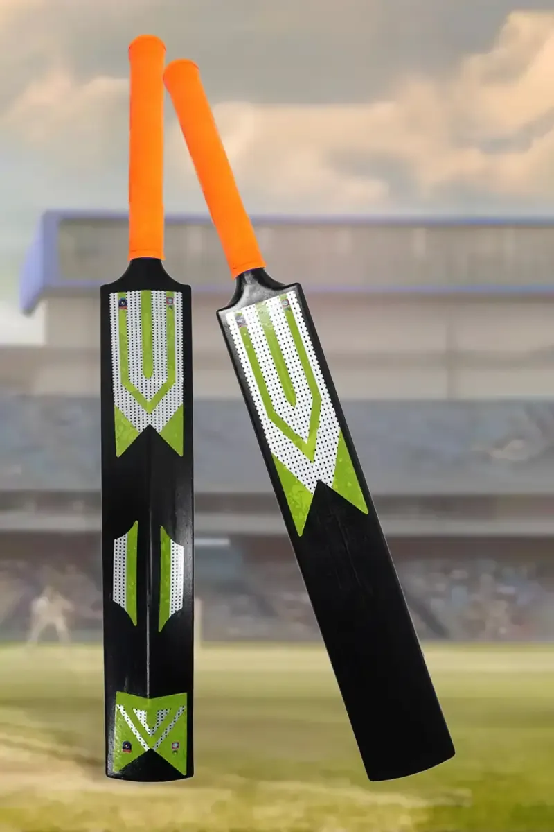 Plastic Bat for Kids (Black & Orange)