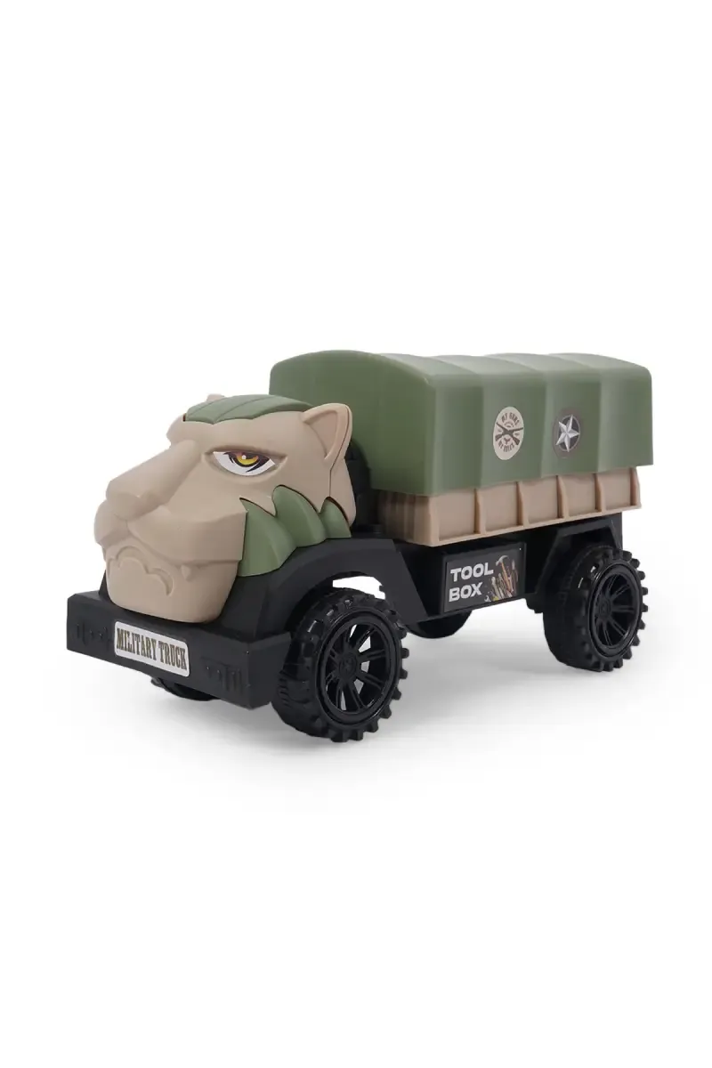 Jai Giriraj Military Truck Toy - (Cream)