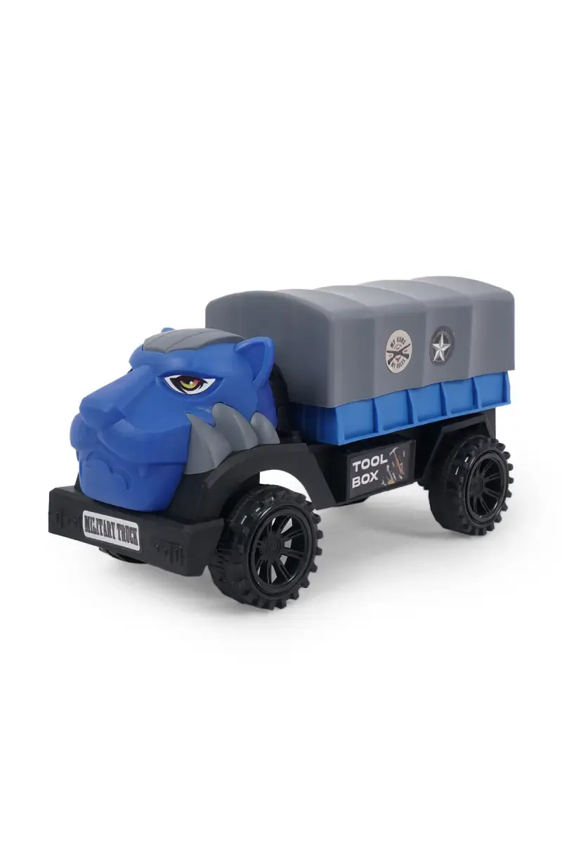 Jai Giriraj Military Truck Toy - (Dark Blue) 032692DARBLU2