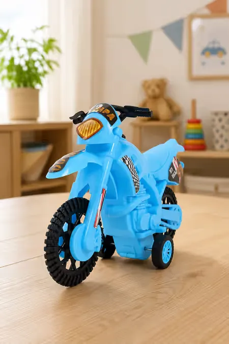 Pushpa 2 Bike Toy (Blue) 032695BLU