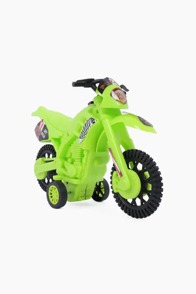 Pushpa 2 Bike Toy (Green) 