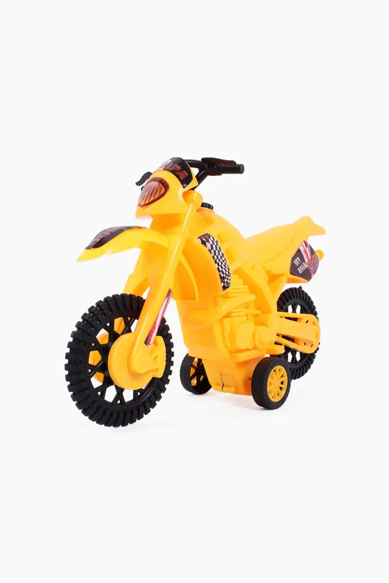 Pushpa 2 Bike Toy (Yellow) 