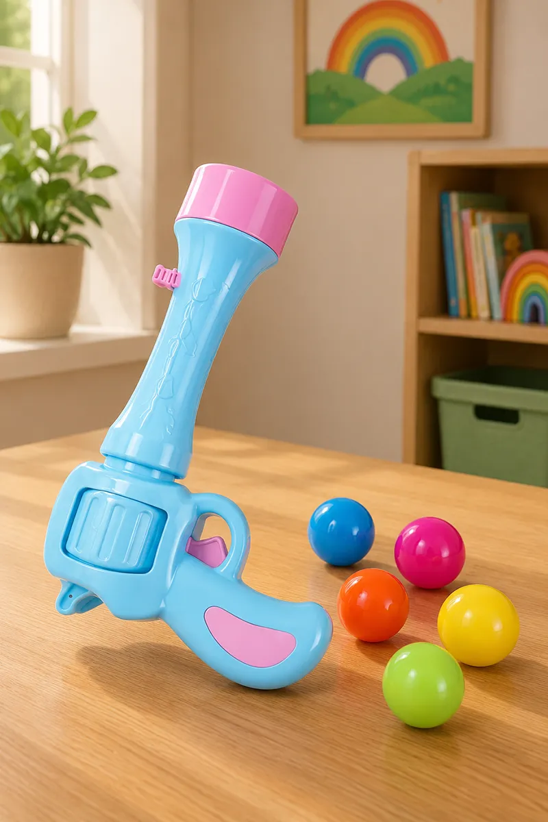 Ping pong Gun Toy (Sky Blue) 032699SKYBLU