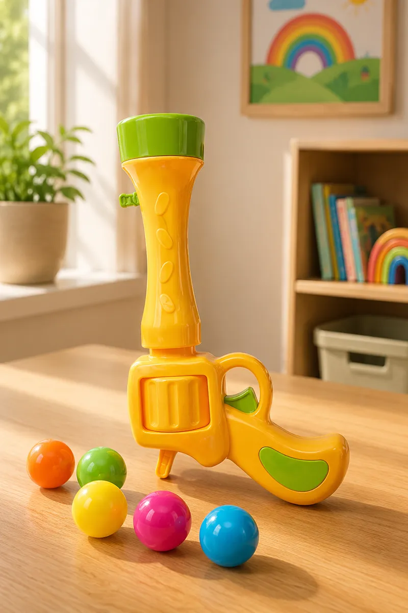 Ping pong Gun Toy (Yellow) 032699YEL