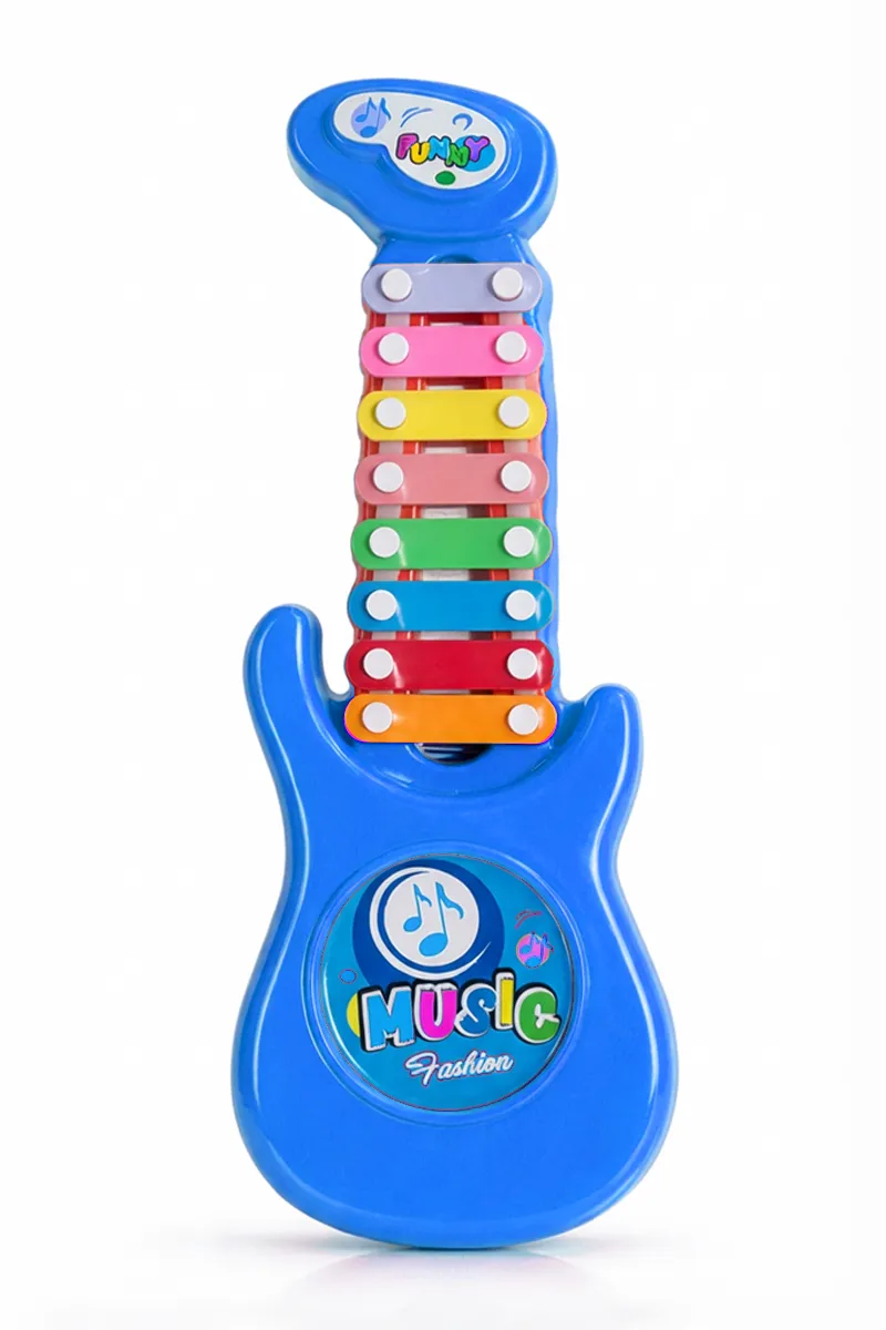 Guitar Xylophone For Kids - (Blue)