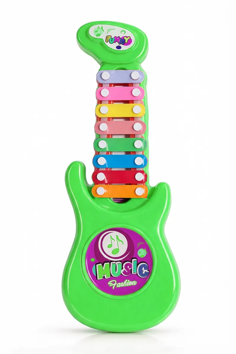 Jai Giriraj Guitar Xylophone For Kids - (Green) 032702GRE