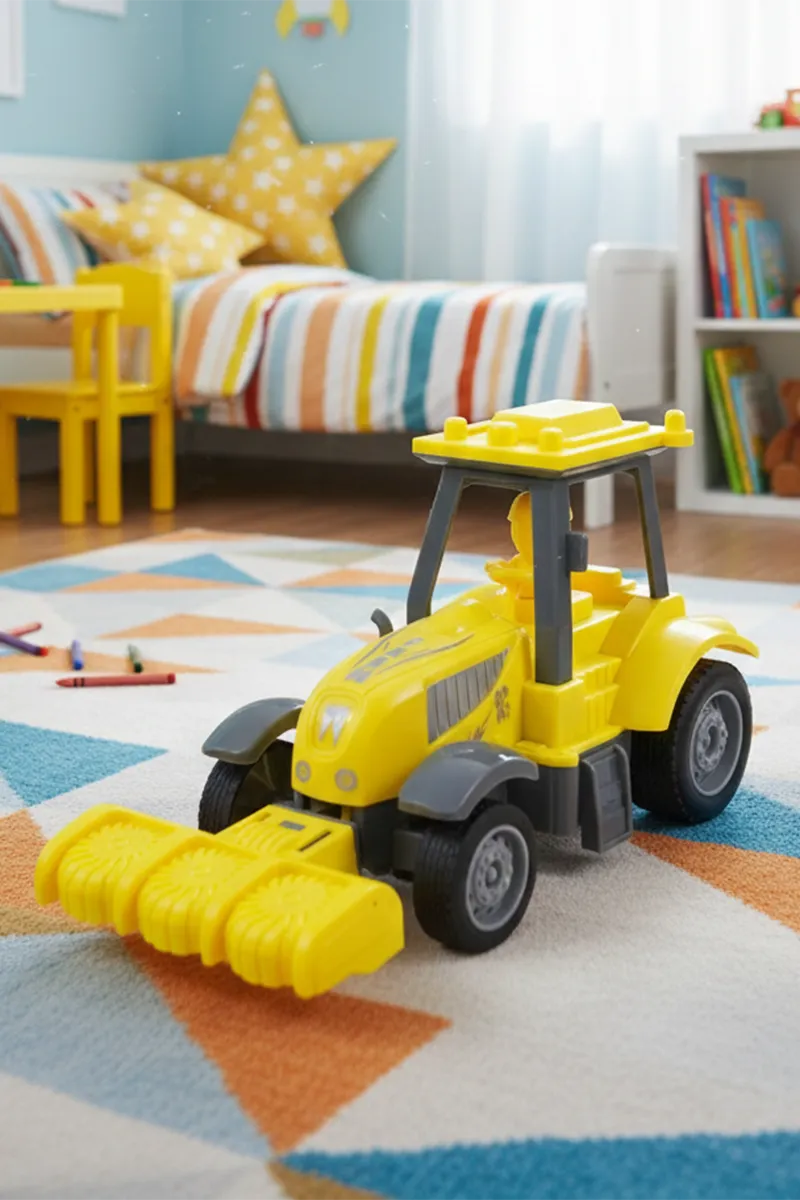 Construction Farm Vehicle for Kids – (Yellow) 