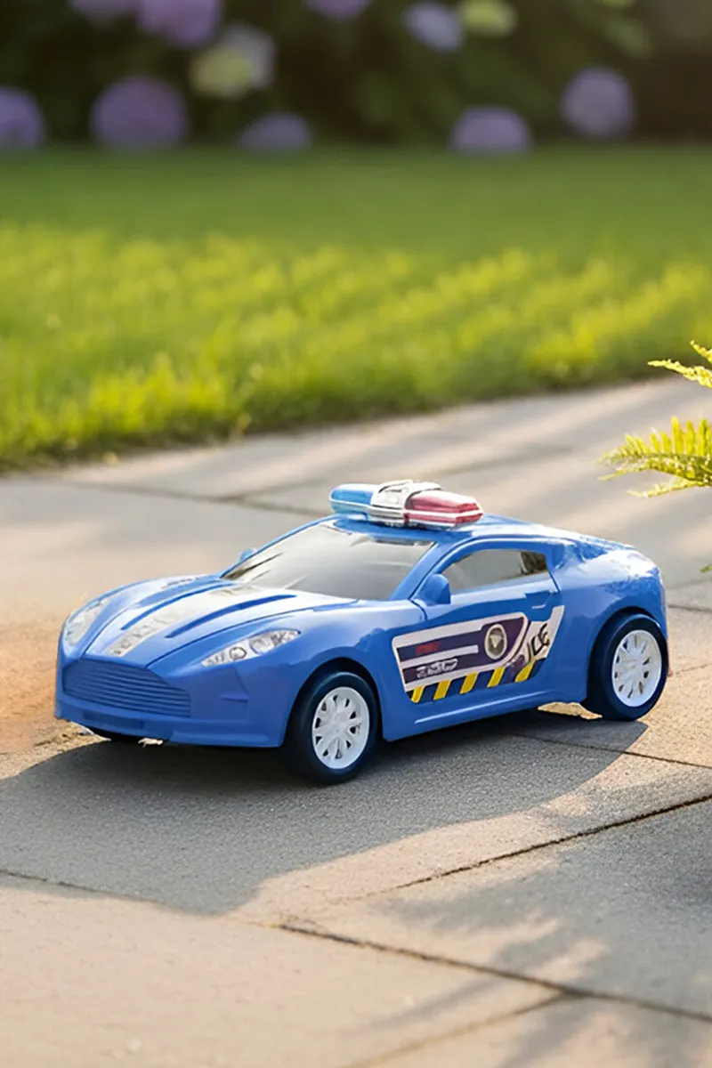 Police Patrol Racing Car Toy - (Blue)