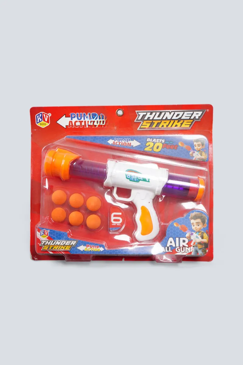 KV TOYS Thunder Strike Pump Action Air Ball Gun Blaster 032723WHIPUR
