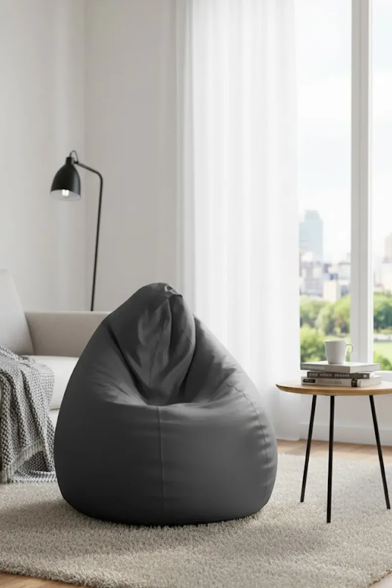 Style Homez Bean Bag Cover XXL (Grey) - Pack of 1 032773GREXXL