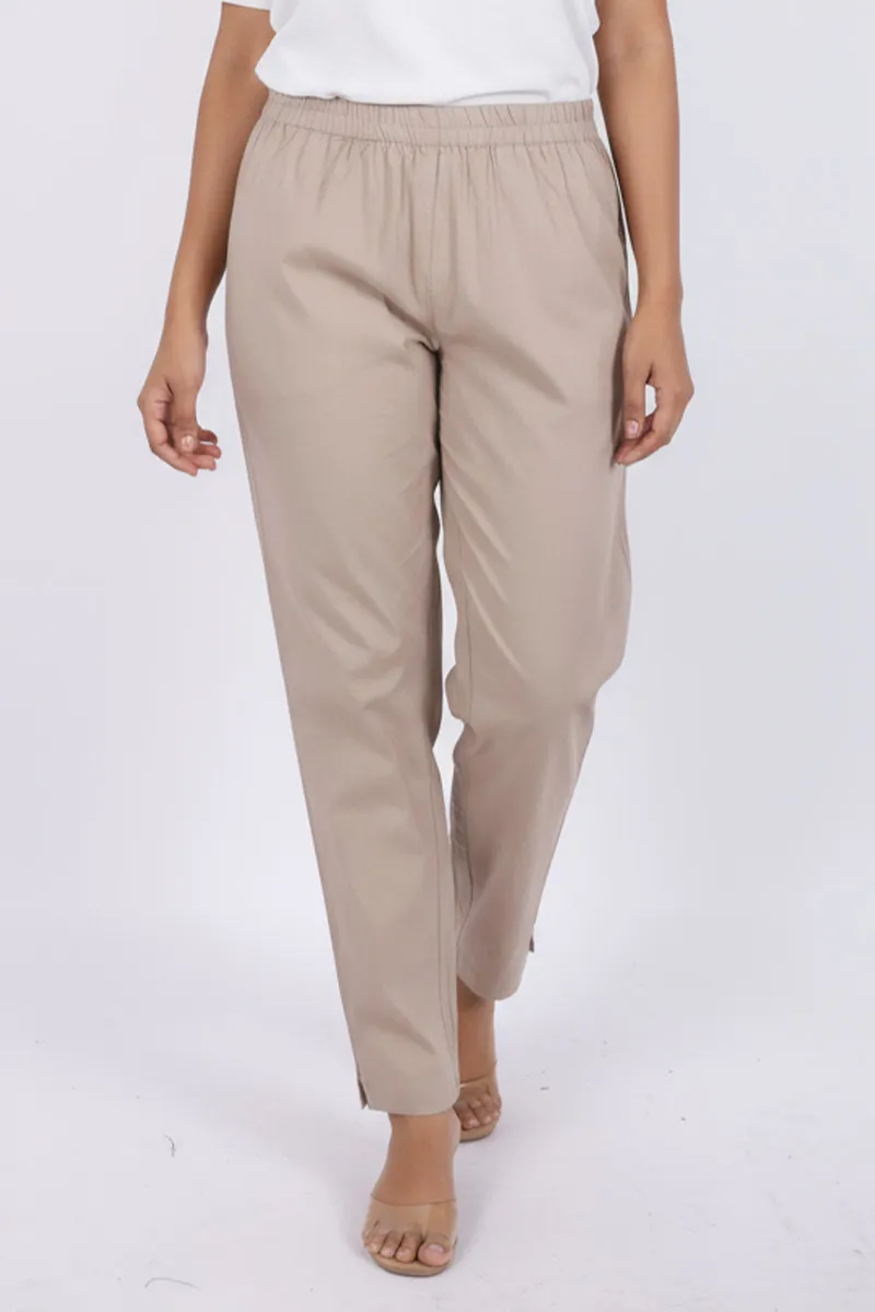 Cotton Solid Kurti pant for women 0327955XLBEI