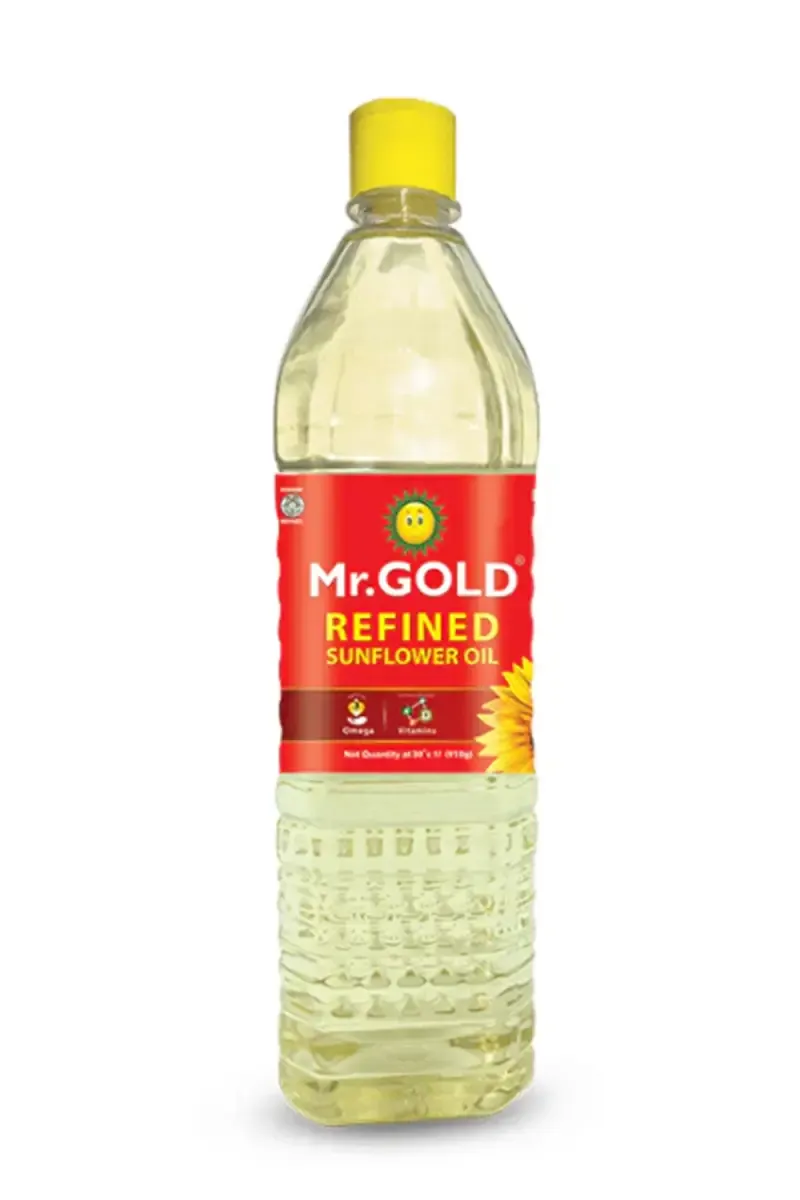 Mr.Gold Refined Sunflower Oil - 1 Ltr (Pet Bottle)