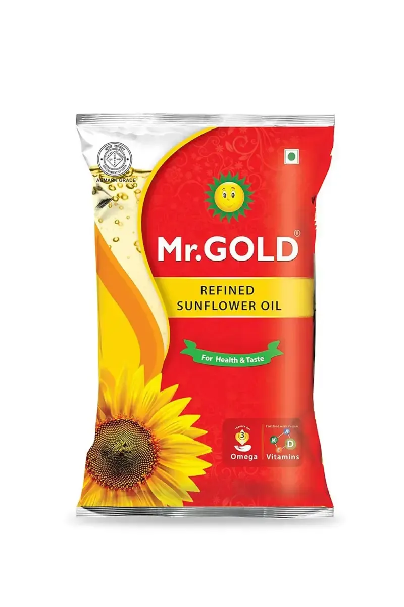 Mr. Gold Refined Sunflower Oil - 1 Ltr