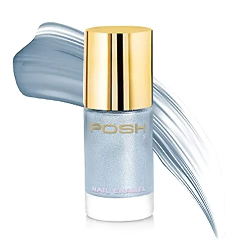Posh Long-lasting Shine High Gloss Nail Polish - 9ml (601 Silver Needle) 032920601SIL9ML
