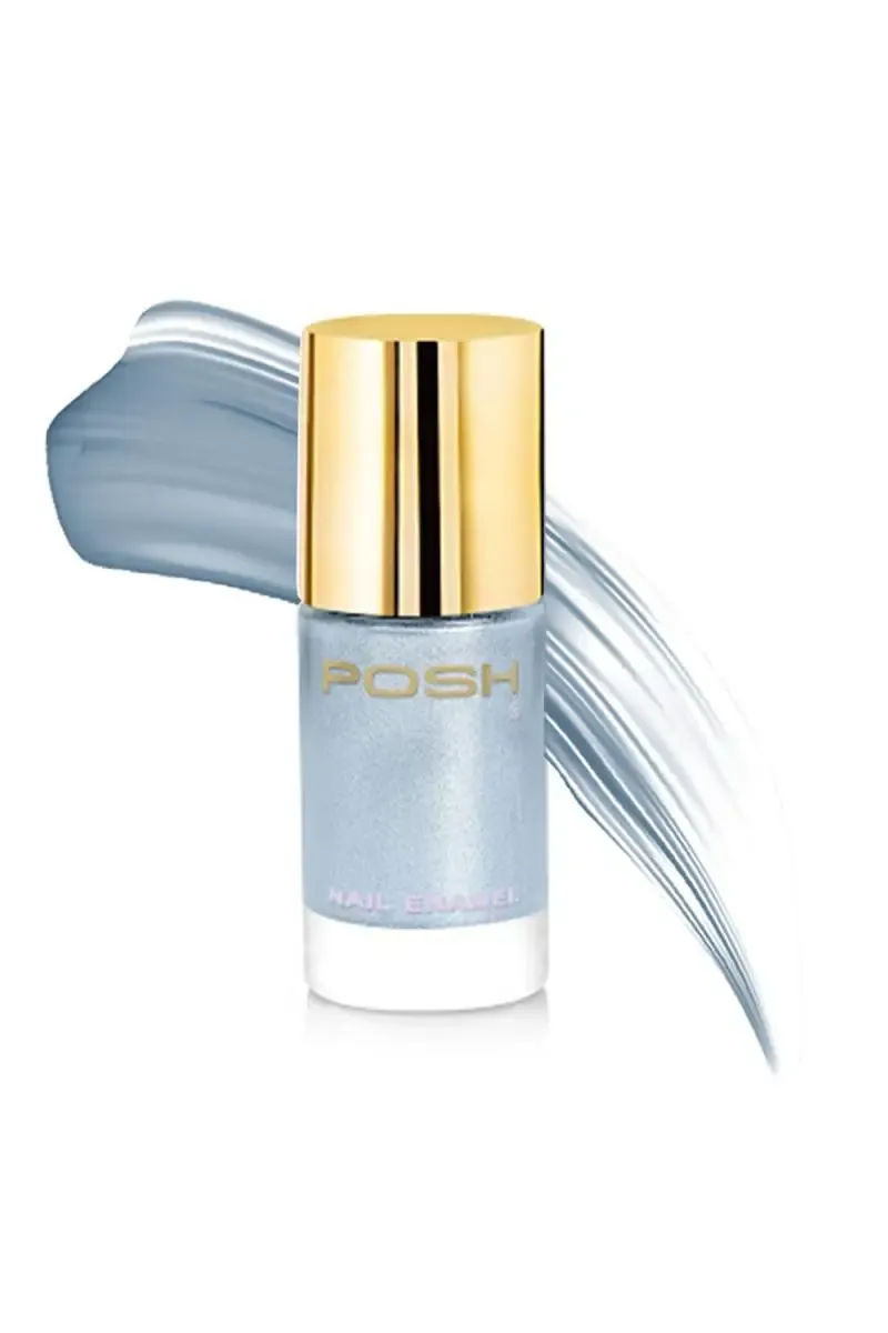 Posh Long-lasting Shine High Gloss Nail Polish - 9ml (606 Slate Grey)