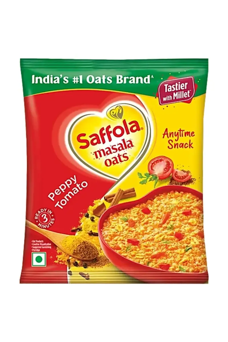 Saffola Masala Peppy Tomato Oats  - 38g