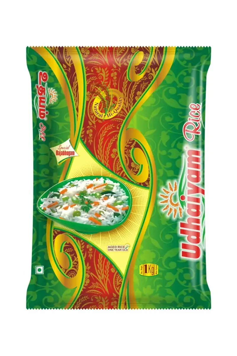 Udhaiyam Special Rajabhogam Boiled Ponni Rice - 1 kg