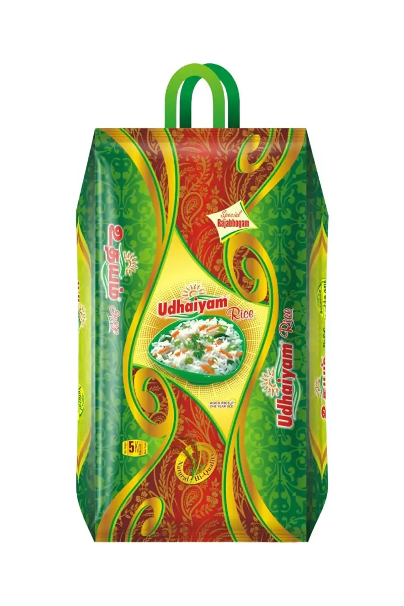 Udhaiyam Special Rajabhogam Boiled Ponni Rice - 5 kg