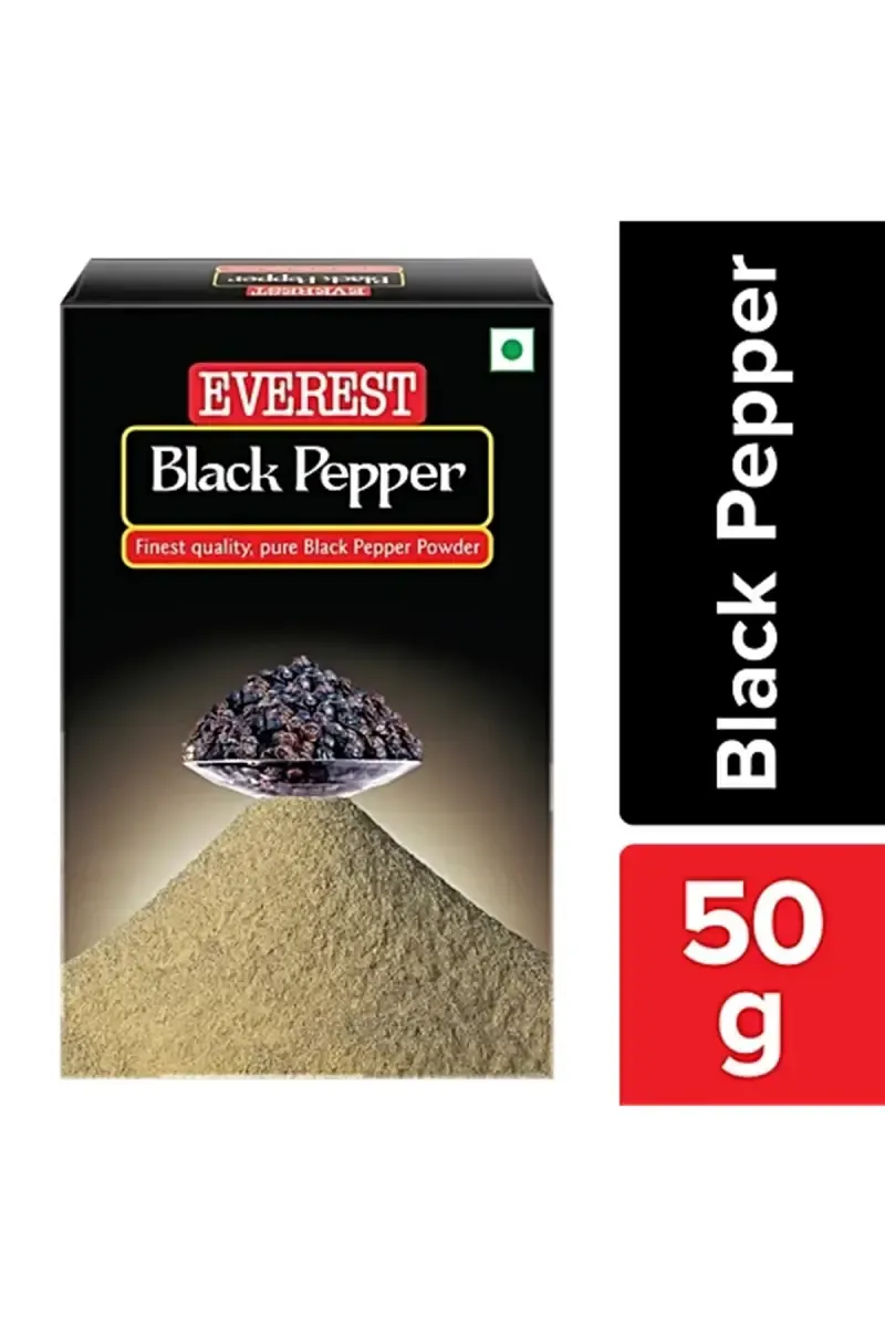 Everest Black Pepper Powder - 50 g 