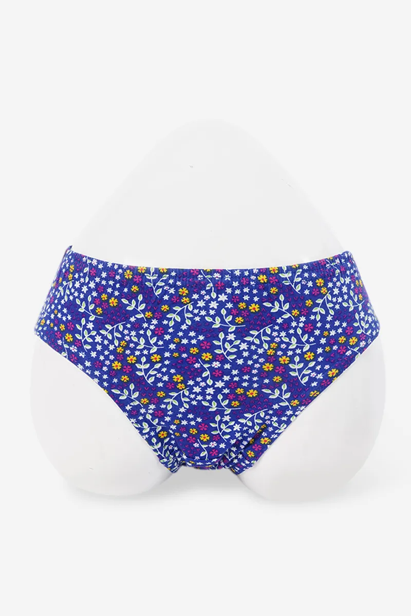 Prithvi Cotton Printed Panty for Women 03312275CBLU