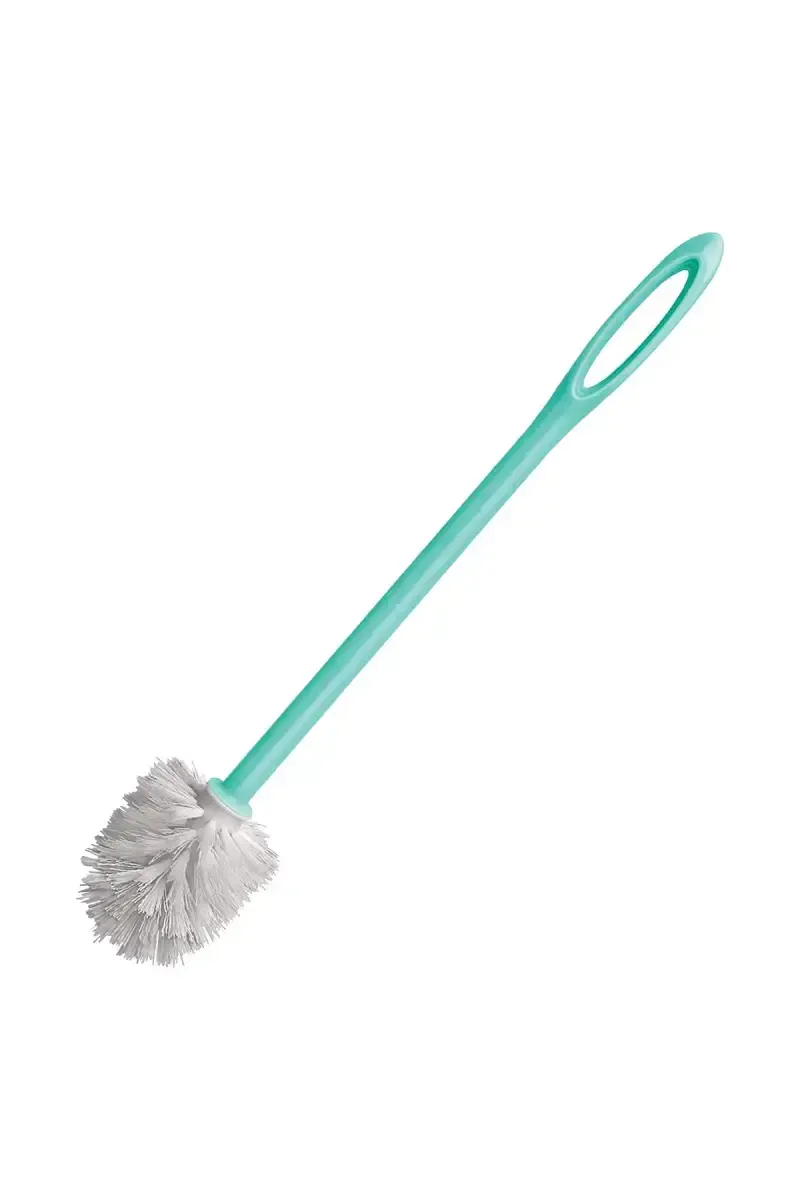 Spotzero Plastic Round Toilet Brush - Pack of 1
