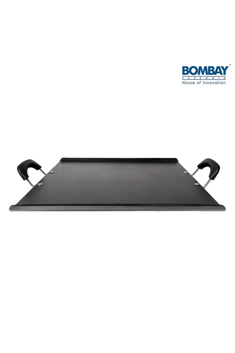Bombay Kookware Aluminium Flat Base Patri Tawa - 14 Inch