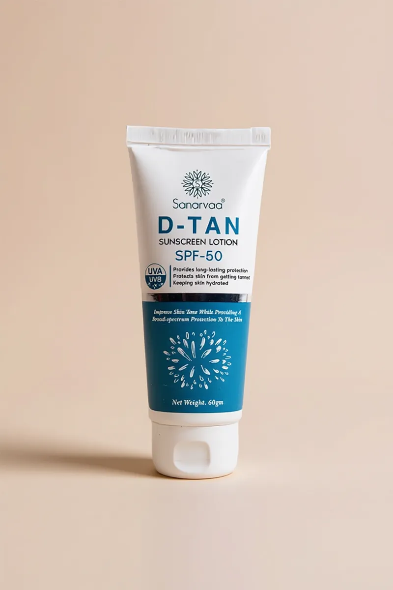 Sanarvaa D-Tan Sun Screen Lotion (60g)