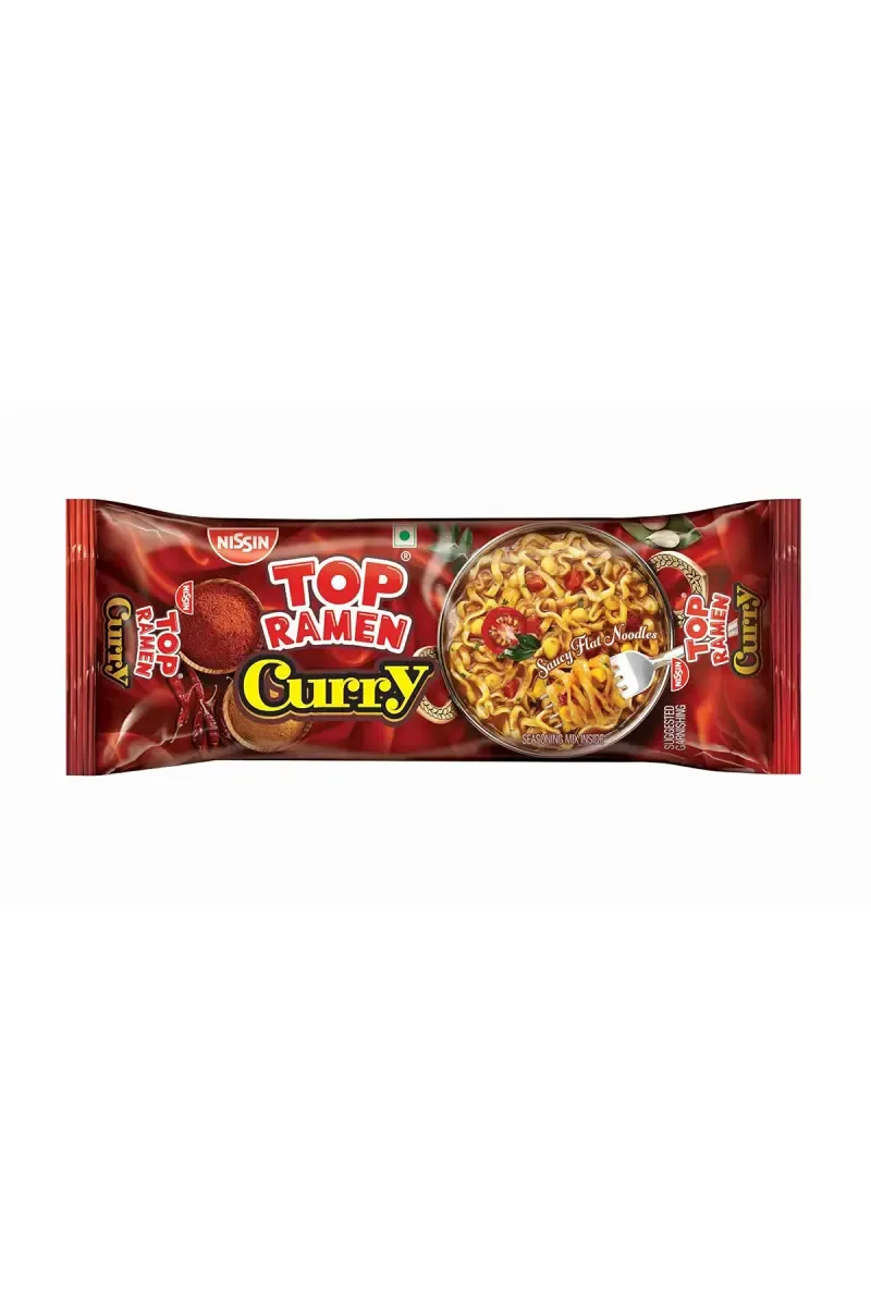 Top Ramen Curry Veg Instant Noodles - 280g Pouch