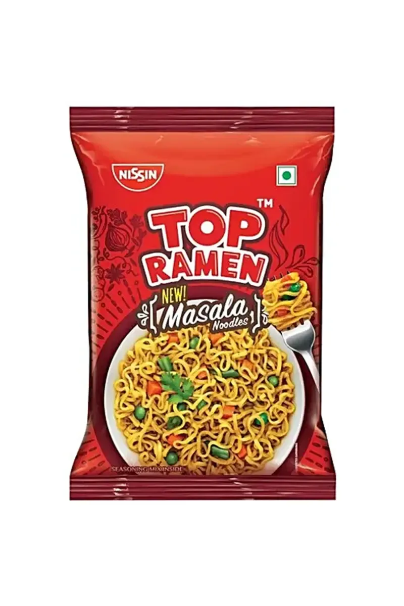 Top Ramen Masala Instant Noodles - 120 g