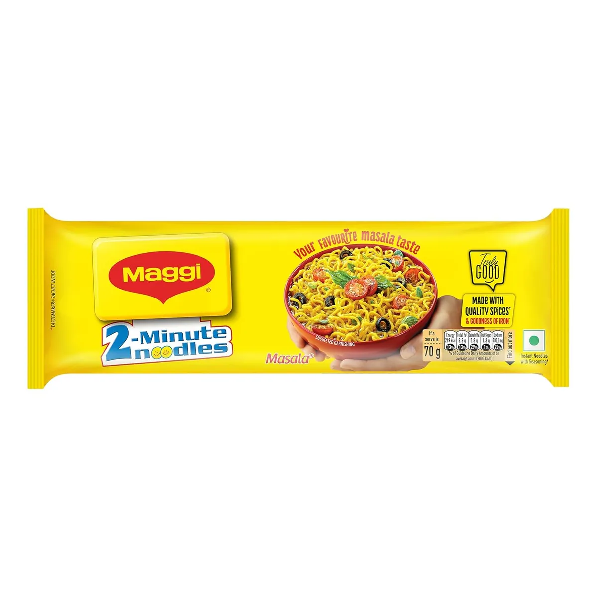 Maggi 2-Minute Instant Masala Noodles - 600g Pouch