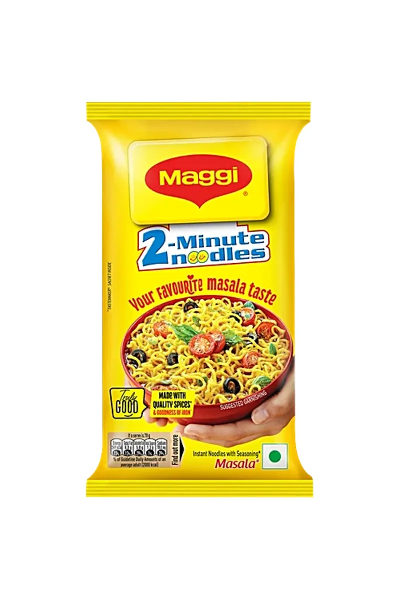 Maggi 2-Minute Instant Masala Noodles - 75 g Pouch
