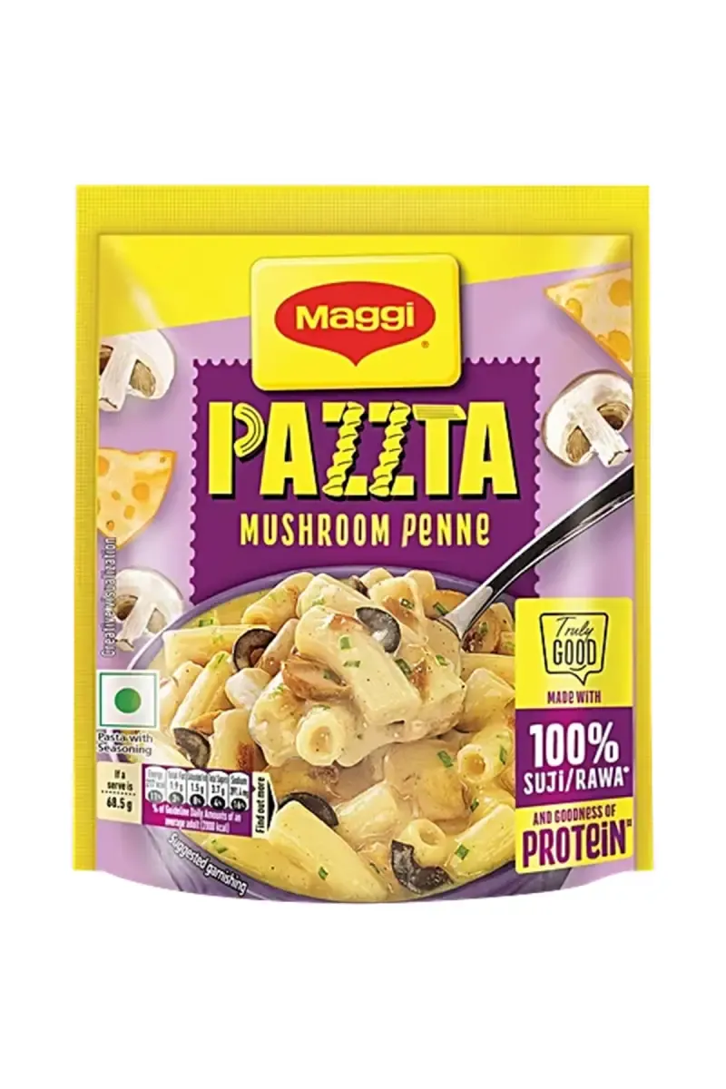 Maggi Mushroom Penne Pazzta - 68.5 g Pouch