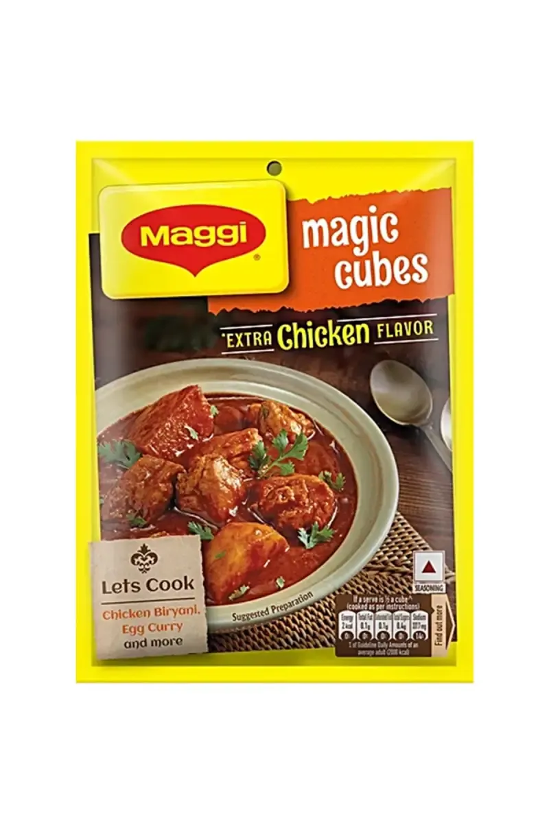 Maggi Extra Chicken Flavour Magic Cubes - 40 g (10 x 4 g Each)